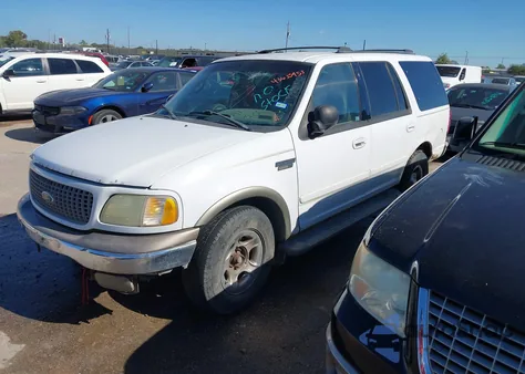 2002 Ford Expedition Eddie Bauer from USA, damaged, VIN 1FMRU17L32LA31399